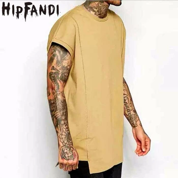 HIPFANDI Brand Mens t shirt Barbati de Moda Casual, Creativ, cu maneci scurte T-shirt Hip Hop streetwear Dansatoare Om kaki Top t shirt