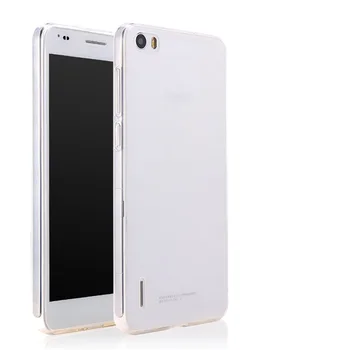 Huawei Honor 6 honor6 Ultra-subțire de silicon moale TPU caz de telefon mobil transparent culoare Gradient de acoperire