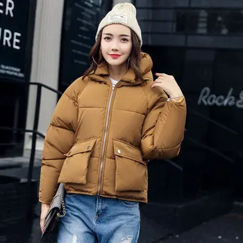 Ieftine en-gros 2017 nou Toamna Iarna Fierbinte de vânzare de moda pentru femei casual YX1065 zăpadă cald Strat impermeabil Jacheta