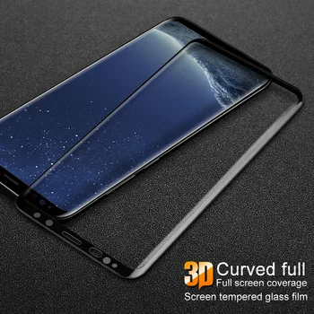 IMAK sfor Samsung S9 Plus de Sticlă Călită Flim Complet 3D Curbat Ecran Protector Pentru Samsung Galaxy S9 Plus