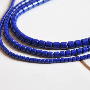 Imitat lapis lazuli butoi mic vrac margele diy materiale brățară colier cercei bijuterii de artizanat constatările realizate manual