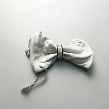 Inel Negru Și Alb 925 Trendy Argint Cadou Pentru Femei, Thomas Stil de Moda Eternitate Inele TS Moda Bijuterii en-Gros