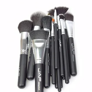 JAF Brand 15 buc/set de Perii Machiaj 15 buc make up set de perii de înaltă calitate make-up brush kit transport gratuit J1502SSY-B