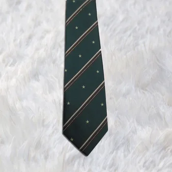 Japoneze JK uniforme Accesorii Rosu / albastru / verde stele Gât cravată cu dungi