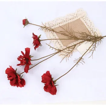 JAROWN Artificiale Cires Oriental Flori Artificiale, Plante Decorative, Flori de Matase Pentru Nunta Petrecere Acasă Decorare