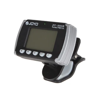 JOYO JMT-9006B Tuner Digital pentru Cromatic, Chitara Bas, Vioara Clip-on Mini instrumente instrument tuning ecran LCD transport gratuit