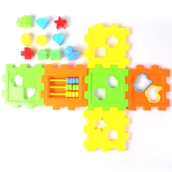 Jucarii Pentru Copii De Colorat Pătrat De Potrivire, Sortare Cutie Copil Precoce Jocuri Pentru Copii De Învățământ Imagine Puzzle Jucărie B