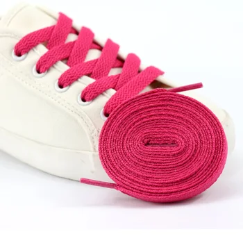 JUP 1 Pereche Lungime: 60cm-200cm Șireturi Plate cu Led-uri Colorate Șireturi pentru Moda Pantofi de Panza Culori Fete Baieti Dantela Shoestring