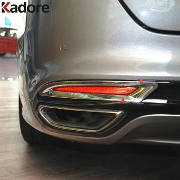 Kadore Styling Auto se Potrivesc Pentru Ford Fusion Contur 2013-2016 ABS Cromat 2 buc Auto Lumina de Ceață Spate Lampă Capac Tăiați Coada Foglight Cadru