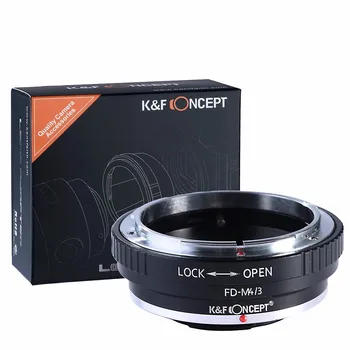 K&F CONCEPT Obiectiv Inel Adaptor Pentru Canon FD Obiectiv Micro 4/3 M4/3 M43 Monta Camera Panasonc GF3 GF5 GF6 GX1 GX2
