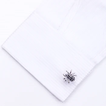 KFLK Bijuterii franceză butoni camasa pentru barbati Brand de Moda Manșetă link-ul de en-Gros Animal de Înaltă Calitate, spider Butoane Transport Gratuit