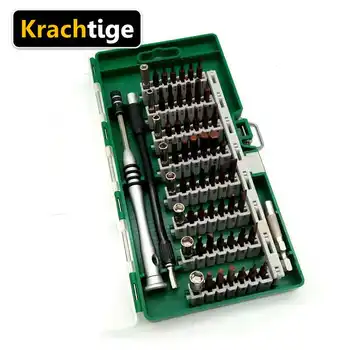 Krachtige 60 in1 Precizie Șurubelniță Biți Set de Înaltă Calitate Instrument de Reparații de Șurubelniță Kituri pentru Telefon Mobil Laptop Instrumente