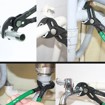 LAOA 10 Inch multifuncțional Pompa de Apa Clește Cheie tubulară Sanitare combinație clește Grip cheie de țevi Instalator Unelte de Mână