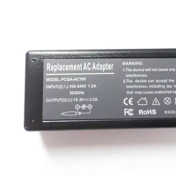 Laptop AC Adaptor 65W Încărcător de Baterie Pentru Sony Vaio 19.5 V 3.3 a Notebook PC Cablul de Alimentare + Cablu Nou