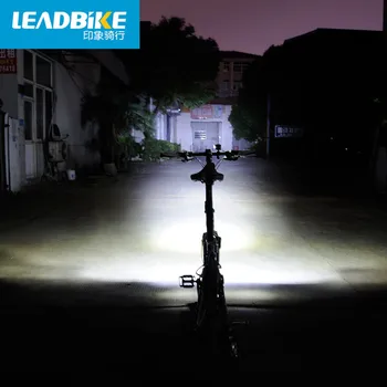 Leadbike 2017 Biciclete Lumina USB Reîncărcabilă ABS LED-uri Impermeabil Biciclete MTB Fața Flash de Lumină Noapte de Echitatie Bicicleta în condiții de Siguranță Lampă de Cap