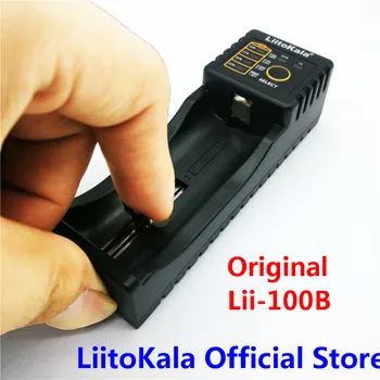 LiitoKala Lii-100B 18650 Baterie Încărcător Pentru 26650 16340 CR123 LiFePO4 1.2 V Ni-MH, Ni-Cd Baterie Rechareable nici o ieșire de 5V lii100