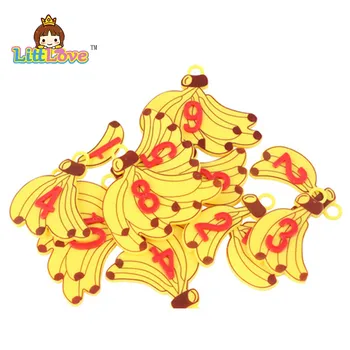 LittLove Amuzant Drăguț Maimuță Banane Numere de Echilibru de Învățământ Siguranță Jucărie din Plastic Matematica Joc Meci de copii de vârstă Jucărie Pentru Copii