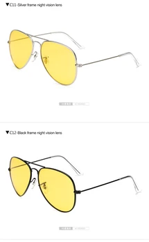 LongKeeper Bărbați Anti Glare Strălucire de Conducere ochelari de Soare pentru Femei de Noapte Viziune Ochelari Oglindă ochelari de Soare Unisex Ochelari de soare