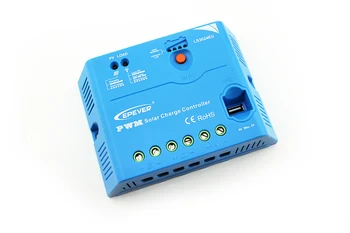 LS3024EU solare regulator de 30A 30amp cu incarcare USB pentru dispozitiv electronic și indicator LED 12V 24V munca EPEVER EPSolar