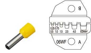 LUBAN SN-06WF SN MINI EUROP STIL instrument de sertizare sertizare clește de 0,25-6mm2 instrument cu mai multe instrumente de mâini
