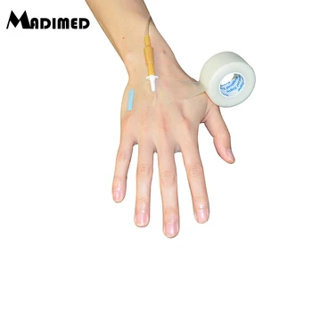 MADIMED 1.25cmx9.1m 24 Role/Lot Adeziv Medical Respirabil PE Banda Pentru Extensii de Gene mai mic Plasture pe Ochi