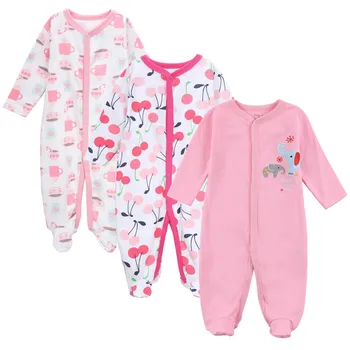 Mama Cuib 2017 baietel Haine 3pcs Copil Nou-născut Vladan a Corpului Fată de Pijamale Salopeta Bumbac Infantil Bebes Pijamale