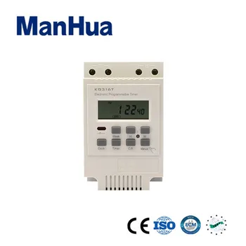 Manhua Programabil Săptămânal Digital Timer 220v pentru Exterior și Interior de Control în Timp