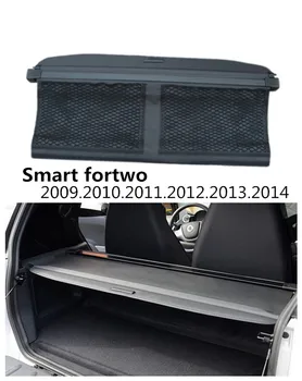 Masina din Spate Portbagaj Scut de Securitate Cargo Cover Pentru Smart fortwo 2009.2010.2011.2012.2013.Versiunea Mare Portbagaj Nuanta de asigurări