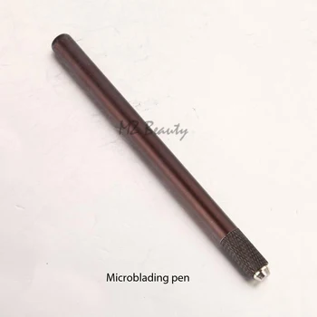 Microblading pen Manual Spranceana Machiaj Tatuaj Pen Microblading instrument tebori pix cu 4buc 12pins lama microblading handtools