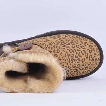 MIYAGINA Calitate de Top Genuine piele de Oaie Piele de Zăpadă Cizme Blana Naturala rezistent la apa pentru femei Cizme pentru Femei Lână Cald Pantofi de Iarna