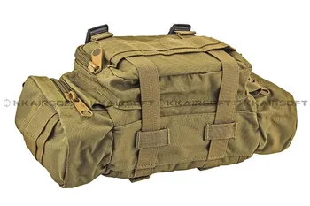 Molle militare tactice talie sac rucsac de Armata SUA Utilitate Sac de Talie ACU [GL-01-ACU Verde Inchis NISIP BK]