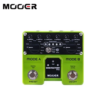 Mooer Mod Factory Pro 2 Independent de prelucrare module conținând un total de 16 modulare efecte chitara pedale