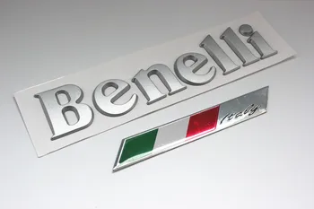 Motocicleta decalcomanii autocolante 3D stereo Logo grafică set kit Pentru Benelli BN600 TNT600 Stels600 cod produs RK6 BN302 vespa Culoare Argintie