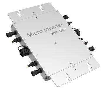 MPPT Pure Sine Wave Inverter 1200W 22V-50VDC de Intrare 80-160VAC Ieșire Impermeabil Grid Tie Micro Invertor pentru 36V Sistem FOTOVOLTAIC