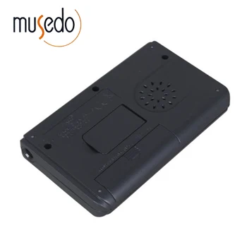 Musedo MT-40 Guitar Tuner Electronic Digital 3 în 1 LCD Chitara/bass/vioară/Tuner ukulele Metronom Generator de Ton Tuner Clip