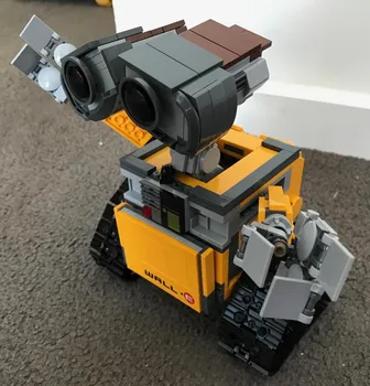 Mylb FIERBINTE 687Pcs Idee Robot WALL E Blocuri Caramizi Blocuri Jucarii pentru Copii WALL-E Ziua de nastere Cadouri picătură de transport maritim
