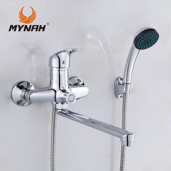 MYNAH Rusia transport gratuit Baie robinet de duș robinete de baie mixer Duș sistemul Duș Tropical rack Duș cu mixer de cupru