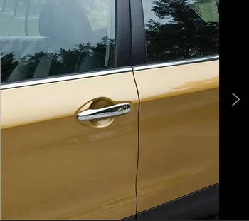 Mânerul ușii capacul exterior accesorii (Două inteligent gaură și o gaură de cheie) Pentru Nissan QASHQAI 2016