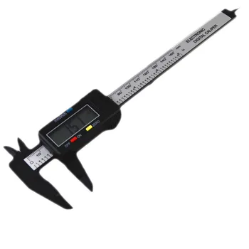 Negru/Argintiu Electronice Șubler cu Vernier 6 inch 150mm LCD Digital Șubler Micrometru Pentru Măsurarea Instrument