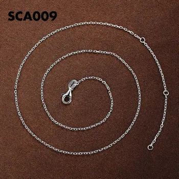 Negru FriClassic Bază în Lanț Argint 925 cu Homar Clasp Colier Reglabil Lanț Moda Bijuterii kolye collares