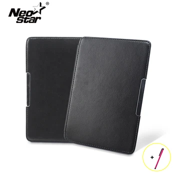NEO STAR din Piele Acoperi Caz Pentru Amazon Kindle Paperwhite 1/2/3 Protectie Ultra Slim case Pentru Kindle 958 + Stylus Pen