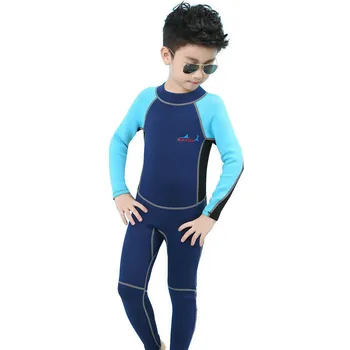 Neopren 2mm copii Surf Surf Costum Fată Băiat Copii Etanș Cald Meduze Snorkeling mergulho costumele de scafandru Scube Costum de Scufundări