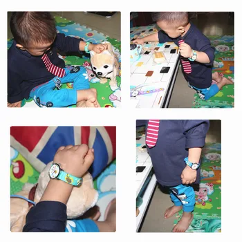New Sosire Hansying Brand Copii 3D Cuarț Ceas Coajă de Mâna a Doua de Proiectare Copii Fete Băieți Impermeabil Ceasuri Ceas Reloj