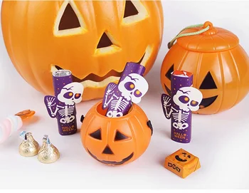 Noi 15buc Halloween Obraznic DOMNUL schelet de design, hârtie de ambalaj decor cardsfor ambalaje bomboane de ciocolată cadouri DIY