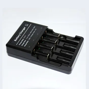 Noi 4 sloturi încărcător inteligent 18650 Baterie Încărcător Universal Inteligent de încărcare de Putere Pentru 18650/14500/18350/Li-ion/16340