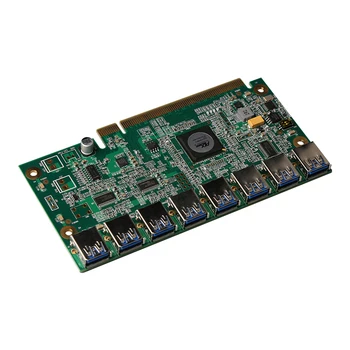NOI adiții în card PCIe 1 la 8 sloturi PCI express 16X Riser Card PCI-E 1X Externe 8 slot PCI-e Adaptor PCIe Port Card de Multiplicare