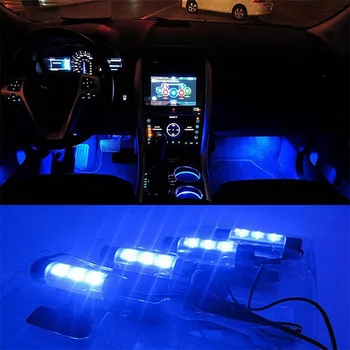 Noile led-uri Auto de Interior Lampa Decorativa Atmosfera Lumini de Styling Pentru Vauxhall Adam Astra Vectra VXR8/Smart Forfour Fortwo Roadster