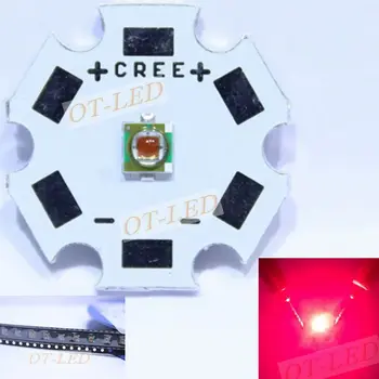 NOU 10buc X 1-3W CREE XP-E XPE Foto Roșu de 660nm LED Roșu LED Emitator Didoes pe 20mm/16mm/14mm/12mm/8mm PCB