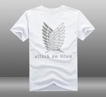 Nou Atac pe Titan T-shirt Cosplay Anime Jiyuu nu Tsubasa T-shirt Vara Bumbac Maneca Scurta