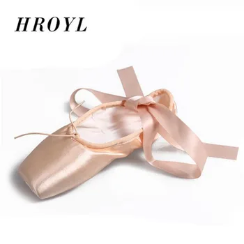 Nou brand de Pantofi de Dans Profesionist Femei Satin Pointe Pantofi Fete Pantofi de Balet Roz
